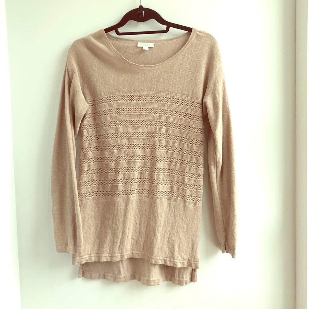 Textured Linen Sweater